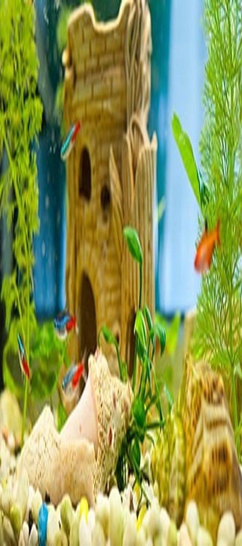 Einrichtung eines Aquariums